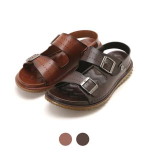 [파파브로]남성 가죽 버클 스트랩 샌들 WW-SE-8003
