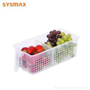 시스맥스 냉장고 핸들멀티트레이 소형//핸들트레이/냉장고정리용기/냉장고정리트레이/냉장고정리함