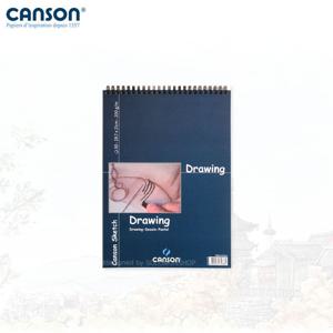 캔손 엠보싱 드로잉 스케치북 200g 21x29.7 30매입 스프링/A4드로잉패드