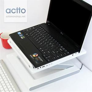 엑토 노트북쿨링스탠드_화이트 NBS-07W /노트북스탠드/노트북거치대/노트북쿨러/노트북쿨링스탠드