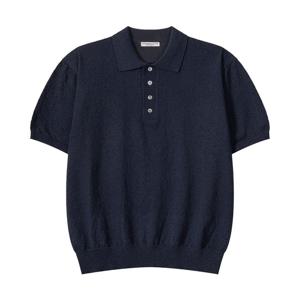 [리빌모아]남자 소프트 버튼 카라넥 반팔 니트티 AS-KNH-Q025-네