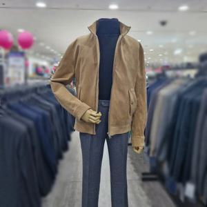 [바쏘옴므]다크베이지 면스판 헤링턴 자켓 WSY3UA01ABG_DG