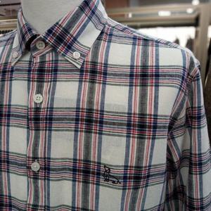 트레몰로 HC10 긴팔 캐주얼 체크 마남방 TRHNL5S1191