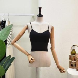 [포커스]  FM3D7TS03595_골지 브라 탑 티셔츠