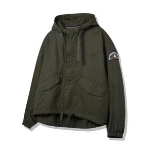 [지프]JP1JPF103 숏기장 여성전용 2024년 카키색 후드 야상 점퍼