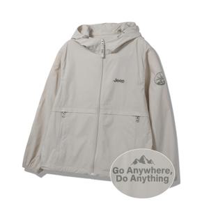 [지프]JP2JPU291 전략 바람막이 2024년 베이지 점퍼_SC