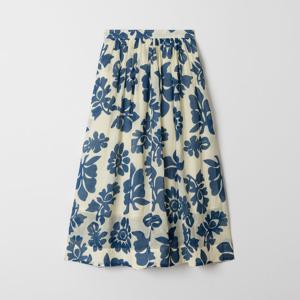 [러브앤쇼] 썸머 린넨 나염 스커트 LCFHGSK01