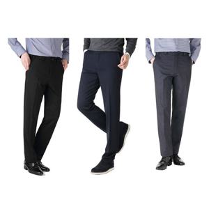 [리빌모아]남자 가을 노턱 히든밴딩 스판 정장바지 LV-SPW-7405