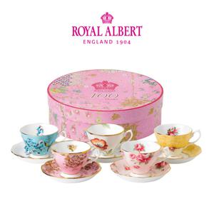 [로얄알버트]100주년 리프레쉬 커피잔 5인조 세트(후기)