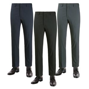 [파파브로]남성 사계절 스판 노턱 정장 바지 LO-SPA-D540,3,5