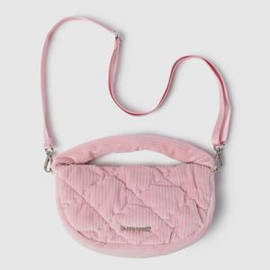 [르꼬끄] 여성 벨듀로이 미니 퀼팅백 QQ322WBG91_SPK QQ322WBG91