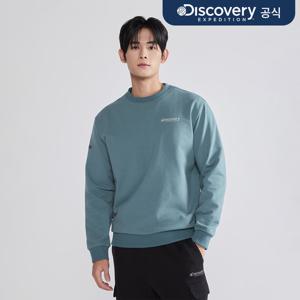 [디스커버리] 덴버 기모 맨투맨 (DARK MINT) DXMT73056-DMS