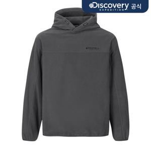 [디스커버리] 남성 그리드 플리스 후드티 (D/GREY) DMHD7C056-GRD