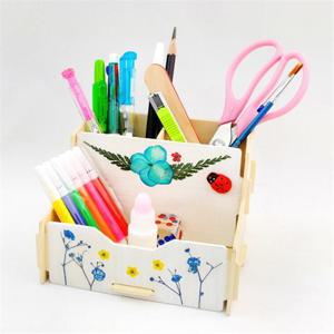 누름꽃 연필꽂이 만들기