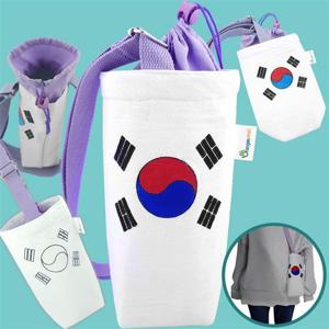 보온보냉 컬러링 텀블러 가방 - 다이노