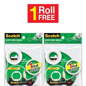 3M 매직테이프 디스펜서 104와리필2롤 2개