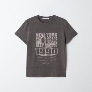 [러브앤쇼] 롤업 레터링 티셔츠 LCFJPTS03