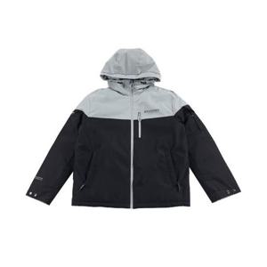 디스커버리 공용 베르겐 컬러블럭 숏패딩 DXDJ7M036-GRD