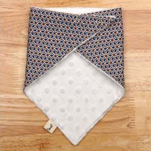 국내제작 극세사 스노우빕 패턴 턱받이 스카프빕 코튼 침받이 유아스카프 코튼스카프 순면턱받이 유아용품