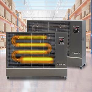 캐로스 CEH-E15K 전기식 원적외선 튜브히터 곱창난로 공장난로 열풍기 대형난로 온풍기 업소용