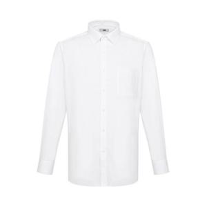 [닥스][아울렛] 폴리혼방 도비조직 셔츠 레귤러핏 화이트