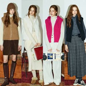 25FW 밀라 여성 셰르파 오리털 패딩 베스트 MD254F0109VT