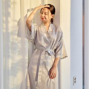 CA5W65616 여성가운 실크 잠옷 가운 나이트 로브