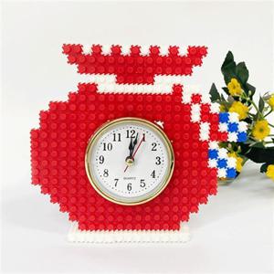 조소수업 (TD) 블럭으로 복주머니 시계만들기-4인세트