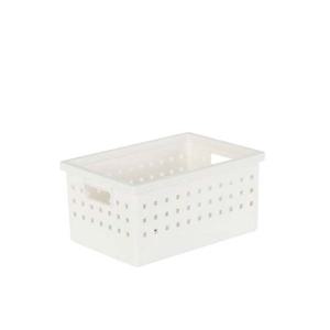 프랑코 큐브바스켓 2호 화이트 창신리빙 생활용품 수납정리용품 바스켓 프랑코 큐브바스켓 2호 화이트 창신리빙 책상정리수납 수납정리박스