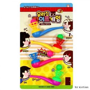 어린 공기반소리반 우리집파이프게임4p 파이프게임 파이프게임 공기반소리 공기놀이 가족게임 캐치볼