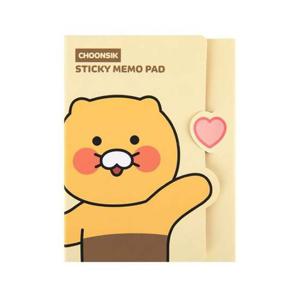카카오 춘식이 4단 점착 메모지 1개 점착메모지 캐릭터메모지 메모지 학생메모지 문구용품