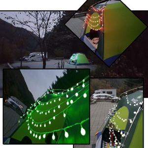 크리스마스조명 센시엠 카멜레온 앵두 전구 크리스마스 장식 100구