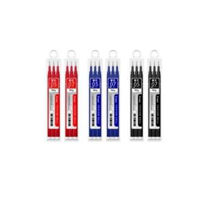 기록 프릭션 노크펜 리필심 0.5 블루(리필심 0.5mm 3개입)