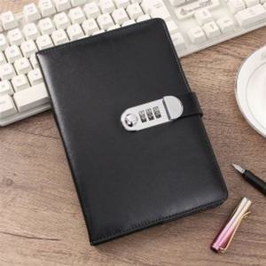 잠금다이어리 빈티지 비밀번호 다이어리형 노트 블랙 업무 A5노트