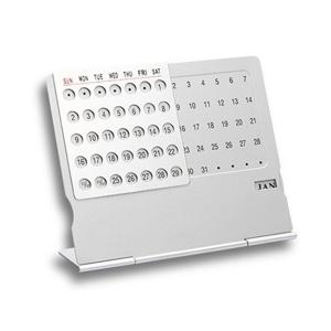 새해달력 알루미늄 만년 금속 스텐딩탁상 달력 캘린더 스케줄러