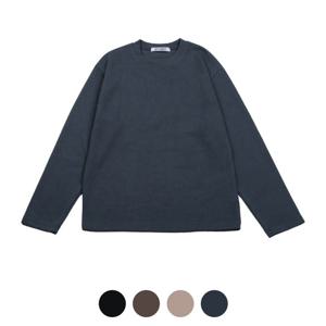 [파파브로]니트 라운드 데일리 골지 티셔츠 5C-KN-ROUND