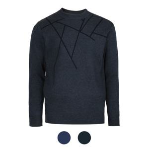 [파파브로]남성 겨울 유니크 사선 라운드넥 니트 YD-KN-483,4