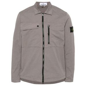 스톤아일랜드 스트레치-TC 오버셔츠 자켓 레귤러핏 801510210 V0092