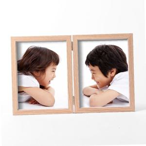 탁상용액자 포토프레임 접이식 2단 액자(6x8)