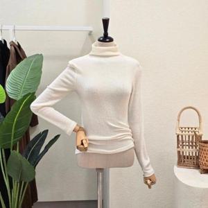 [포커스]FW5L9TS5269_골지 앙고라 폴라넥 티셔츠