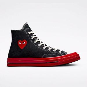 COMME DES GARCONS 꼼데가르송 x CONVERSE 컨버스 하이 (AZ K124 001 (P1K124))