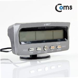 Coms 차량용 디지털 시계(달력 온도계) VST-7045V