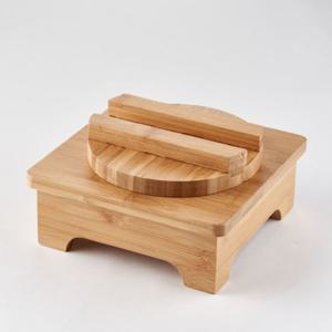 소댕 압력밥솥 대나무 받침대 1L용 대나무받침대 소댕압력솥홀더 소댕압력솥거치대 대나무냄비받침대 압력