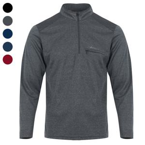 남자 봄 여름 국내제작 스판 반 집업 티셔츠 DH-L-TS-WD401-회색