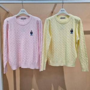 라티움 HC34 봄간절기 부드럽고착용감좋은세로꽈배기곰돌이니트 T2613sw12