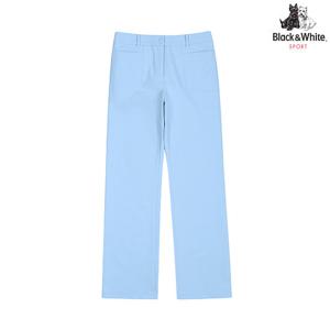 [블랙앤화이트] 여성 세미부츠컷 자수 팬츠 5015LZWN_BLUE