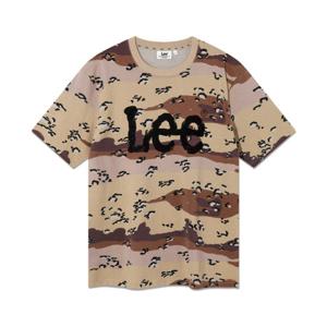 [LEE]LEE 빅 트위치 로고 반팔 티셔츠 카모플라쥬 LE2602ST40CA