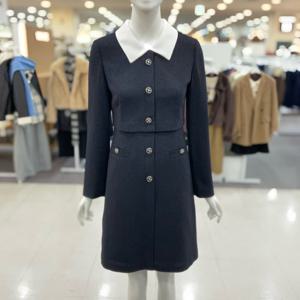 [숲]엔느 어려보이는 하객룩소개팅룩 카라원피스 OC3OPQ1