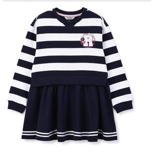 [레노마키즈]R2415O604스트라이프 맨투맨 원피스_JJ