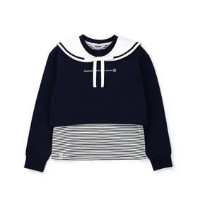 [레노마키즈]R2412T123여아 세일러카라 맨투맨_JJ